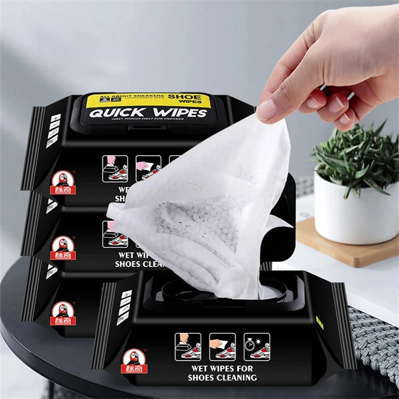 12Pcs/30Pcs 일회용 신발 깨끗한 물티슈 휴대용 - Care For Sneaker 리뷰 및 가격