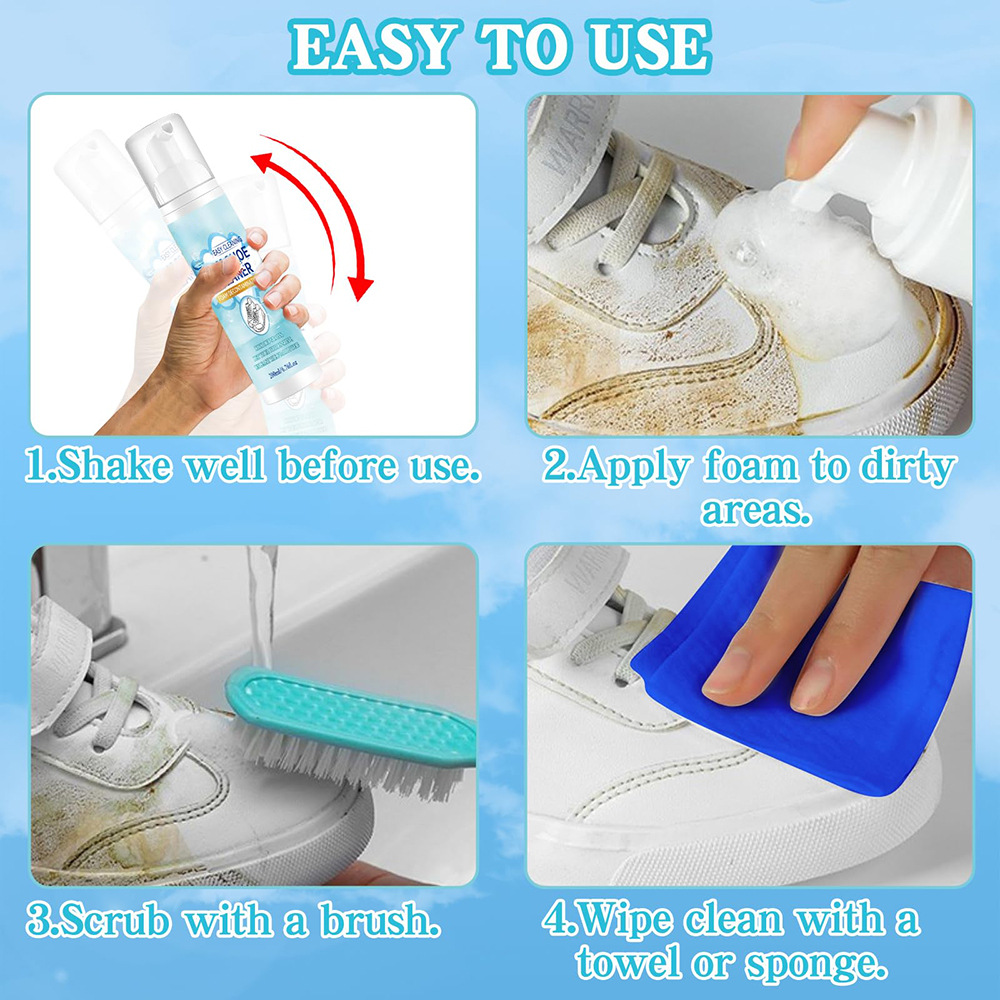 신발 청소 키트, 운동화 클리너는 먼지와 얼룩을 제거하 - Sneaker Care Products 리뷰 및 가격
